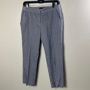 Cynthia Rowley Women's Multicolored Printed Office Elegant Dressy Pants Size 6